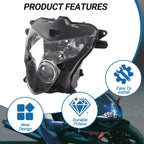 Front Headlight Assembly for Suzuki GSXR 600 750 (2004–2005)