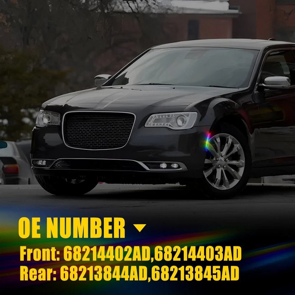 4X Dynamic Scan RGB LED Side Marker Light for Chrysler 300 300S 300C (2015–2023) EPY