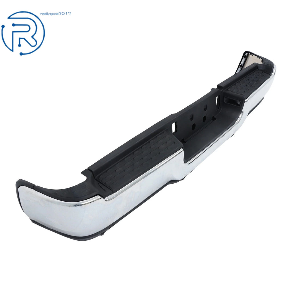Step Rear Bumper for RAM 2500 3500 (2019-2024) Chrome Steel
