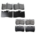 Set of 4 Akebono ProAct Ceramic Brake Pads for Lexus GS350 GS450h GS460 IS350 (2007–2019)