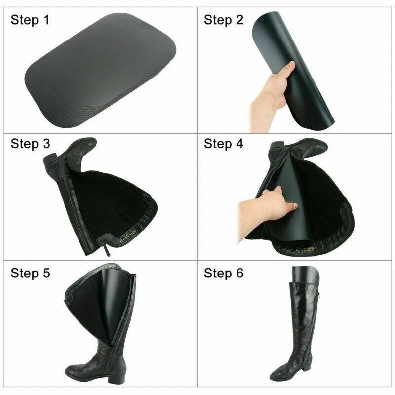 Boot Shaper Inserts for Tall Boots (12"/14"/16") - Set of 5 Pairs