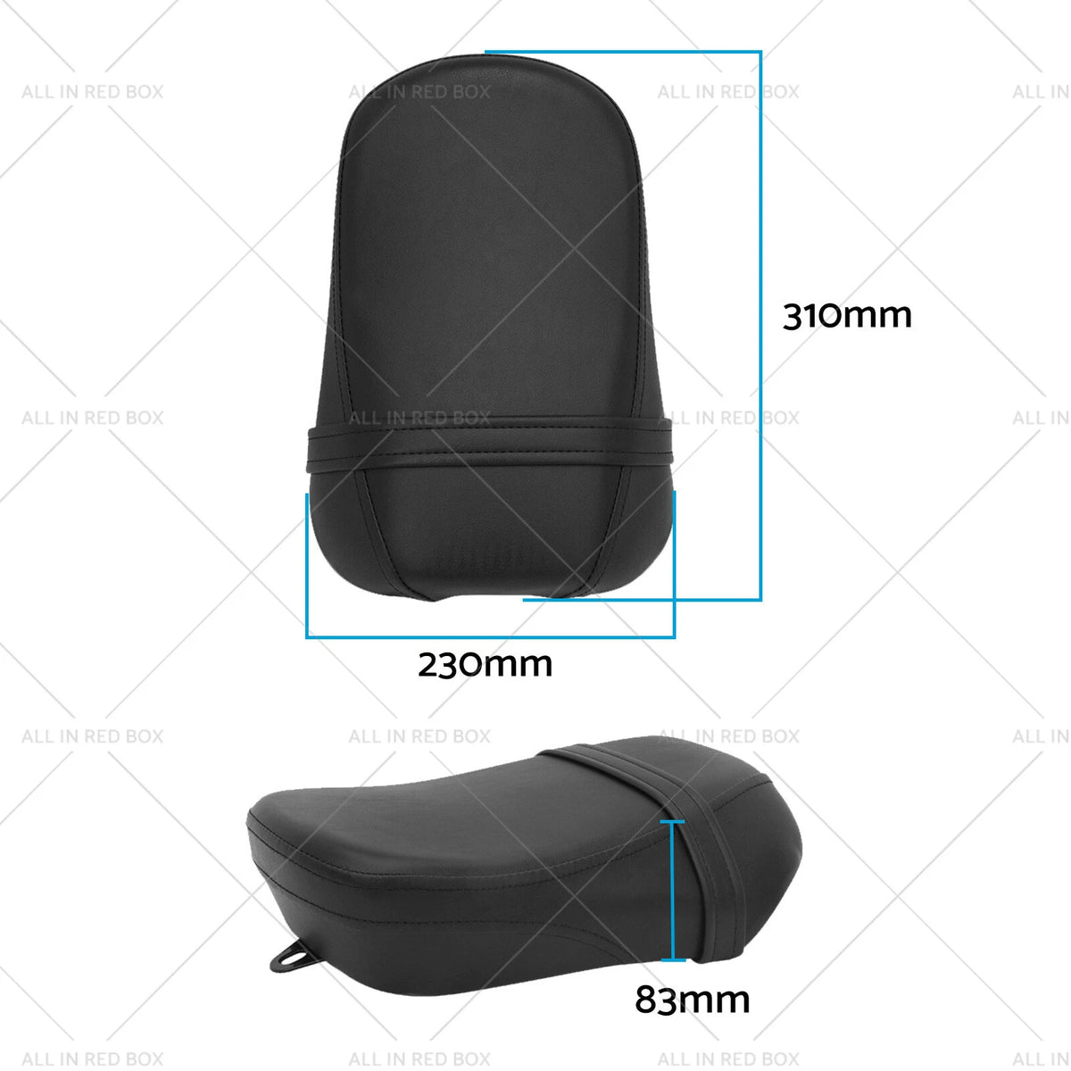 Rear Passenger Pillion Seat Pad for Kawasaki Vulcan VN650 (2015–2021)