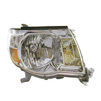 Head Light Assembly Replacement Clear Chrome Passenger Side for Ford Ranger (2011–2018)