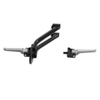 Black Passenger Footpegs Footrests for Honda Rebel CMX300 CMX500 (2017–2025)