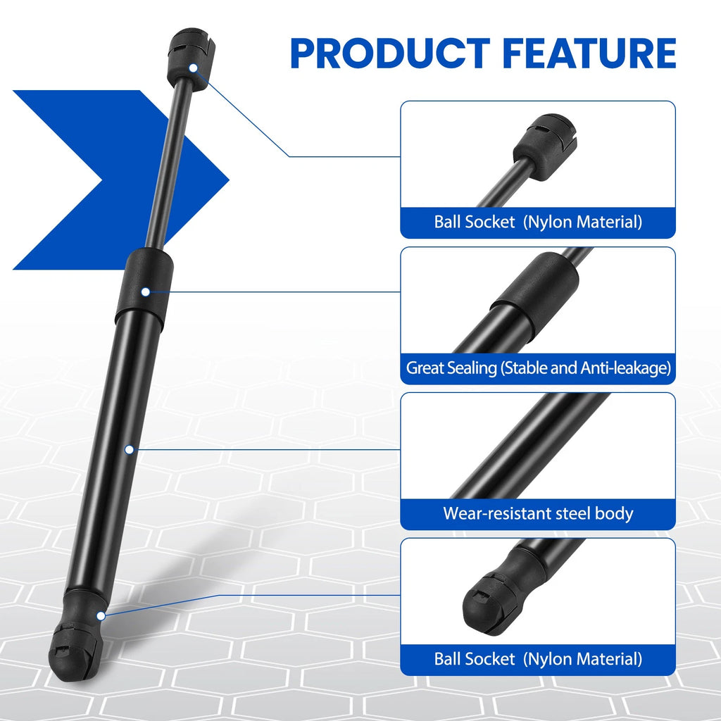 2x 12in 65Lb Gas Strut Support for Trap Door Shed Window (2014–2015)