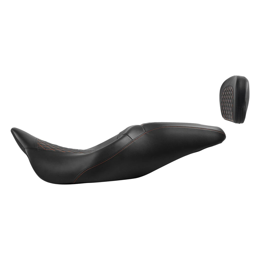 Driver Passenger Seat & Backrest for Harley Touring Road King Glide (2009–2023)