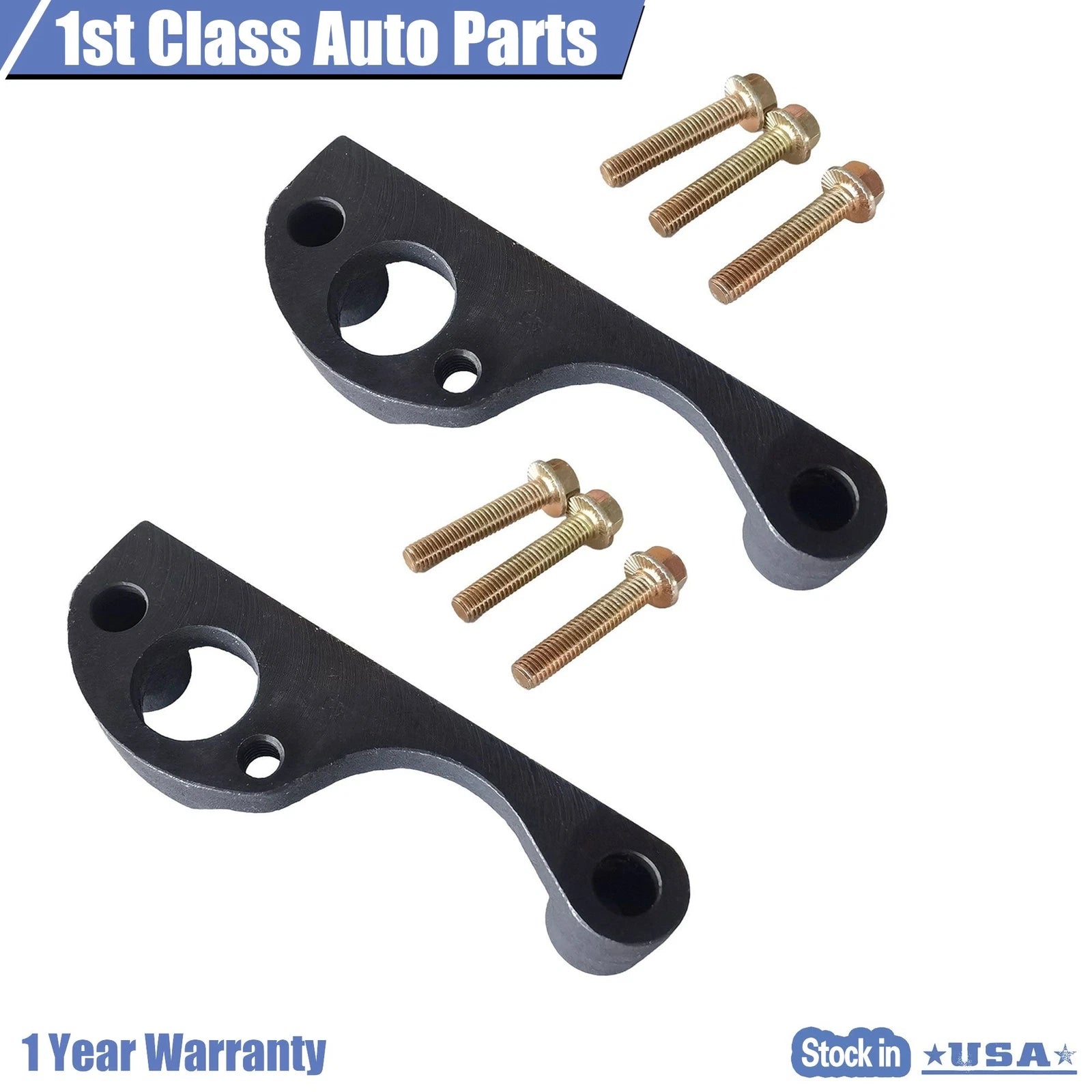 2X Exhaust Manifold Repair Clamp Kit for Cadillac Escalade ESV (2003–2006)