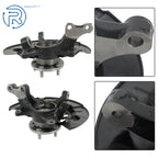 Pair Front Steering Knuckle & Wheel Hub Bearing for Toyota Camry (2007–2009)