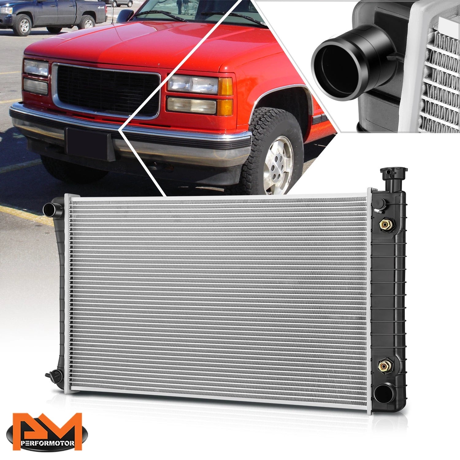 Aluminum Radiator for Chevy GMC C/K Suburban/Pickup (1988–1995) DPI-618