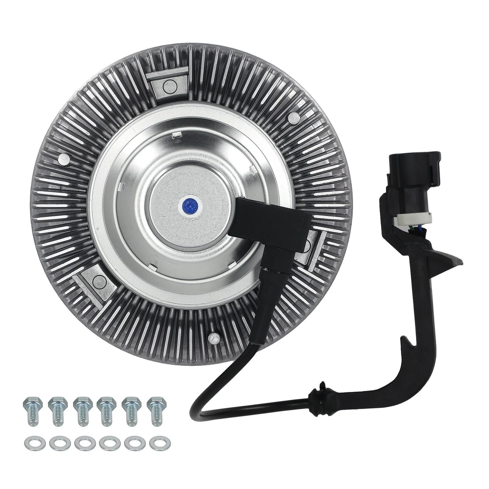 Electric Radiator Cooling Fan Clutch for Ford Super Duty 6.0L Power Stroke (2003–2007)