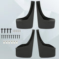 Set of 4 Splash Guards & Mud Flaps for Sierra 1500 2500 3500 HD (2014–2019)
