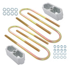Set of 2 Drop Lowering Blocks for Chevy Belair Nomad 150 210 (1955–1957)