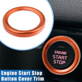 Ignition Push Button Cover Trim for Ford Maverick (2022–2023) - Orange