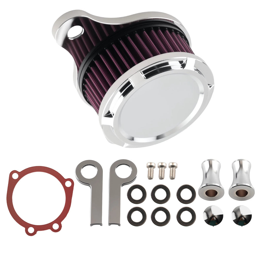 Air Filter Assembly for Harley FXR Touring Twin Cam (1993–2017) Chrome
