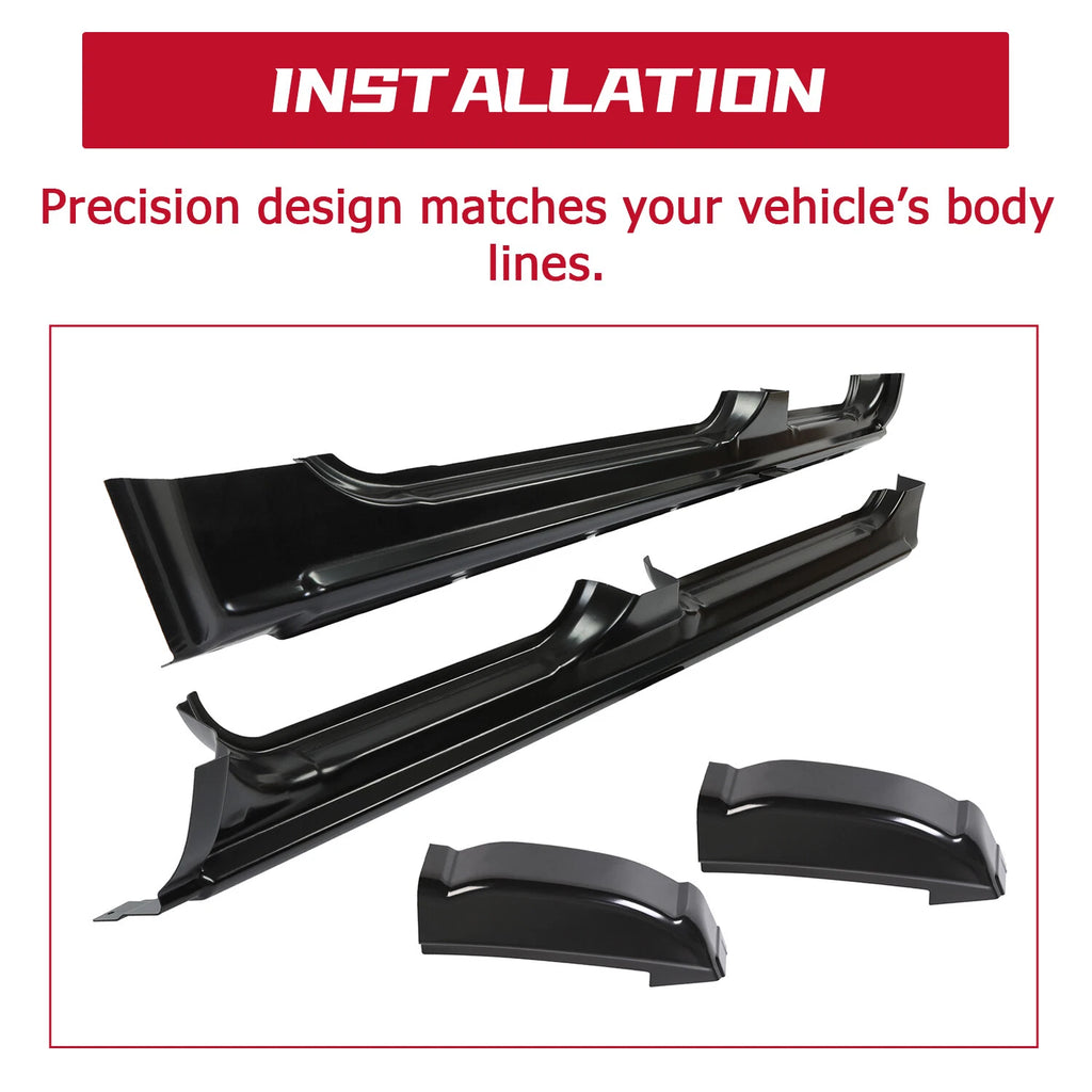 Rocker Panels & Cab Corners for Silverado Sierra 1500 2500 3500 (1999-2007)