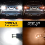 2X 7443 7440 LED Reverse Backup Light Bulbs for