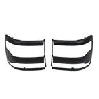 Headlight Trim Bezel Cover for Chevy Silverado 1500 (2016–2018) Black