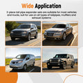 Muffler Tail Pipe Exhaust Expander Tool Set 1-1/8" to 3-1/2" for Universal