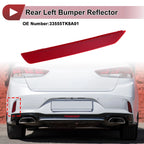 1 Pc Rear Left Bumper Reflector for Honda Odyssey (2011–2017) No. 33555TK8A01