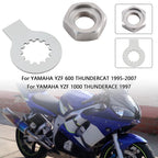 Front Sprocket Nut Lock Washer Tab Kit for Yamaha R6 YZF 600 1000 TDM 850 (1999–2023)