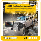 4500lbs Electric Winch for Truck Trailer Off-Road 4WD