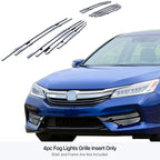 Fog Light Cover for Honda Accord Sedan (2016-2017) Stainless Chrome
