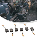 Set of 6 Carbon Brushes for Intermittently Running Motors