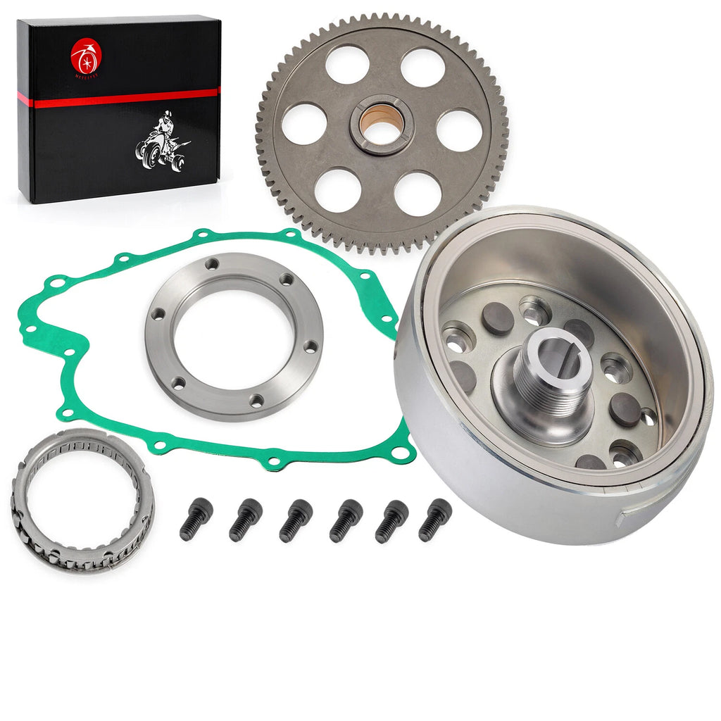 Flywheel Rotor Starter Clutch Kit One Way Gear for Yamaha Grizzly 660 (2003–2008)
