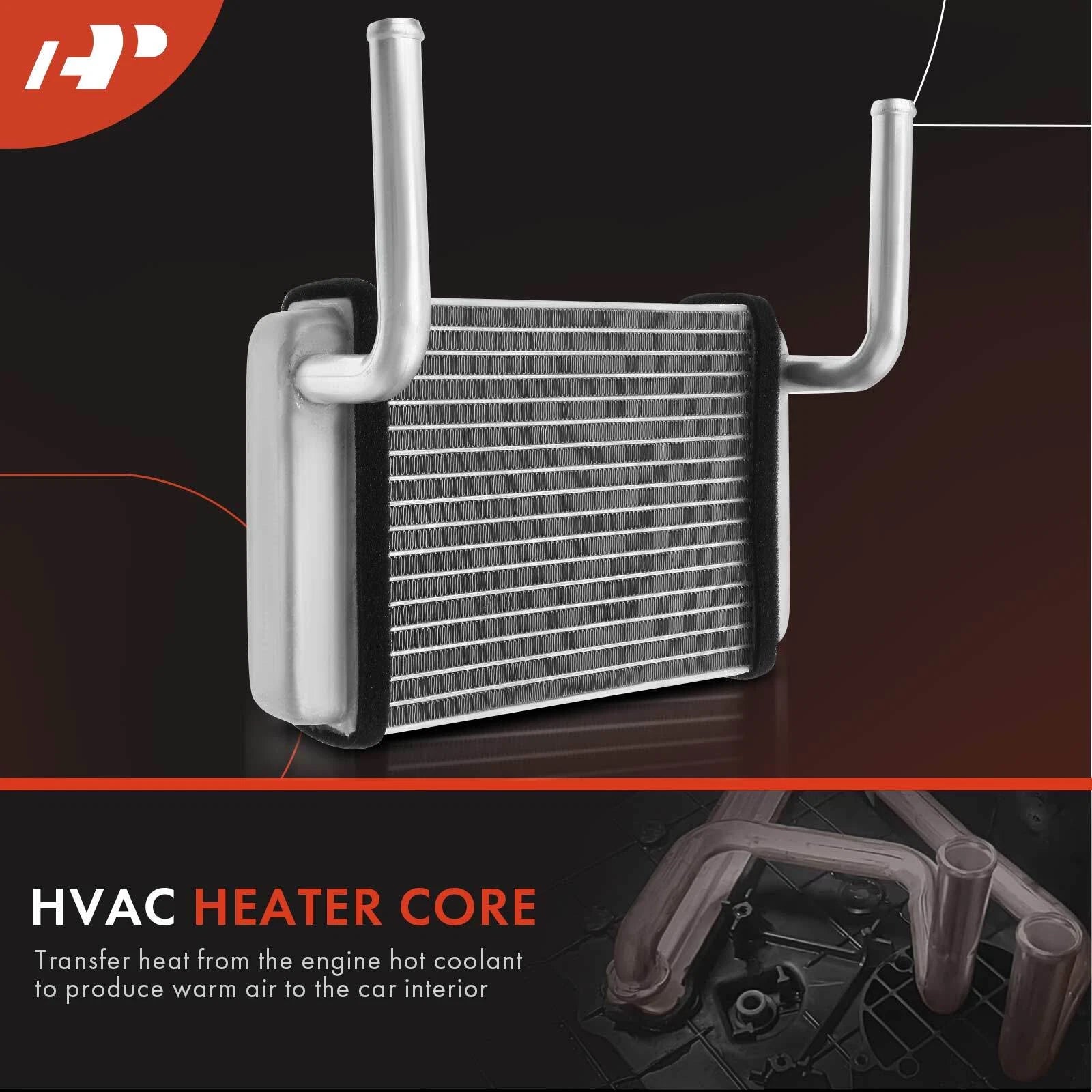 HVAC Heater Core for Ford Fairlane Falcon Sedan Delivery (1965)