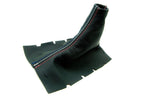 Manual Shift Boot for Ford Mustang (2005–2009) Leather Synthetic Tri Color Stitch