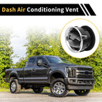 Dash AC Heater Air Vent for Ford F150 (2009–2014) Center Outlet Matte Black