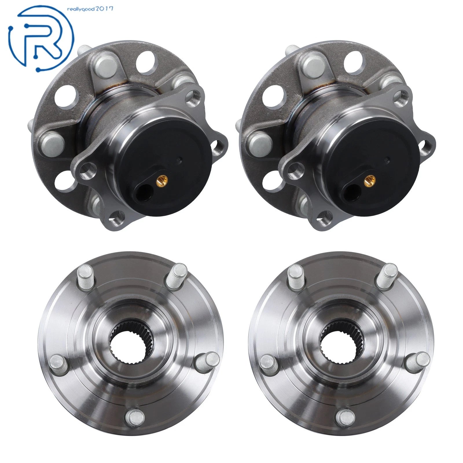 Set of 4 Wheel Bearing Hub Kit for Dodge Caliber Avenger Chrysler Sebring (2007–2010)