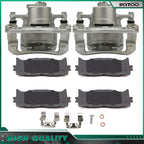 Front Brake Calipers with Ceramic Pads Kit for Toyota Avalon (2008–2018)