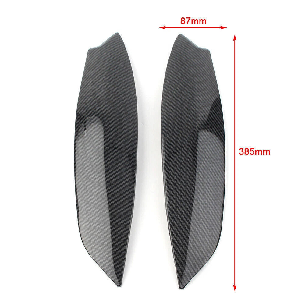 Carbon Fiber Headlight Eyelid Covers for VW Golf 5 R32 MK5 (2005–2007)