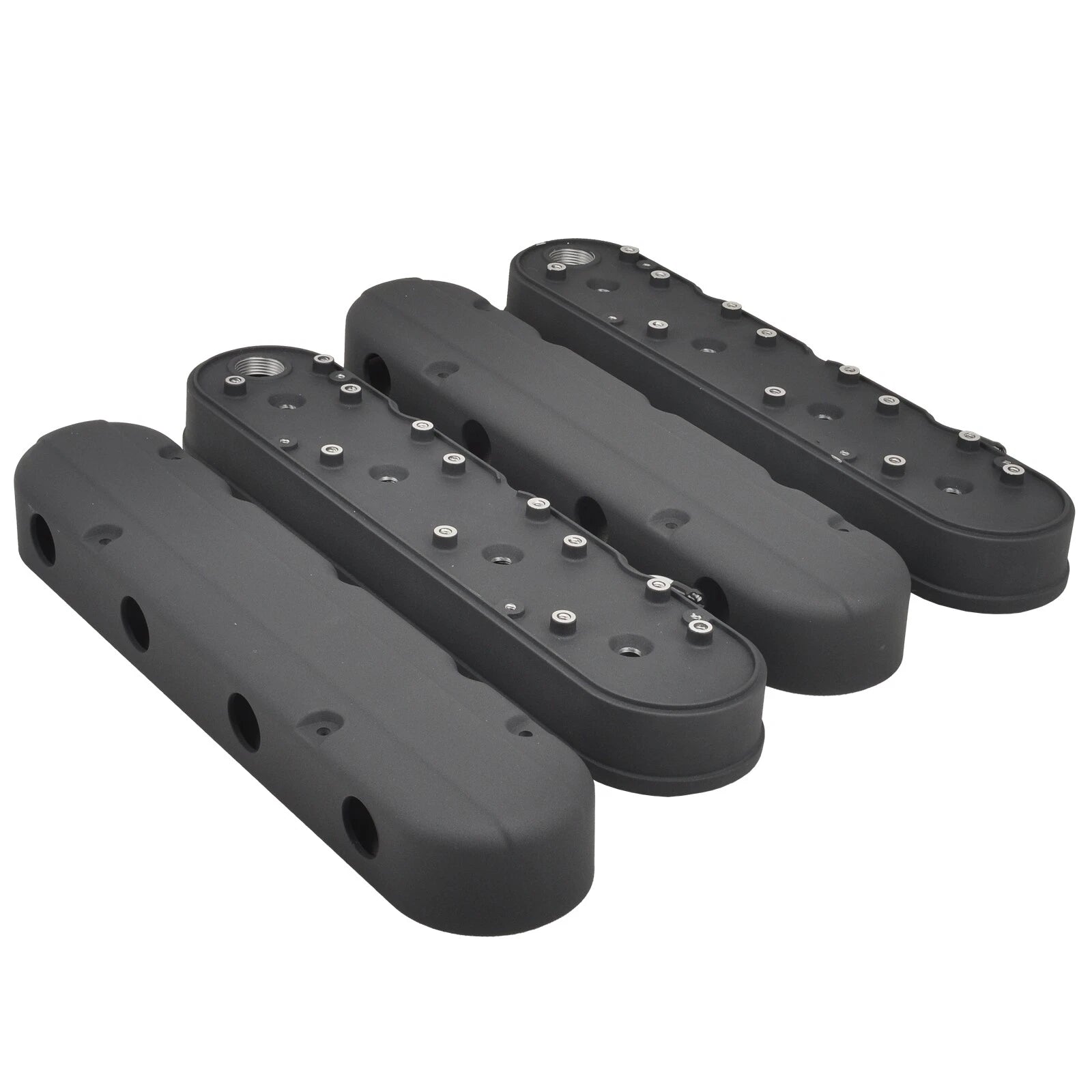 LS Smooth Cast Valve Covers with Coil Mounts for Chevy Small Block SB V8