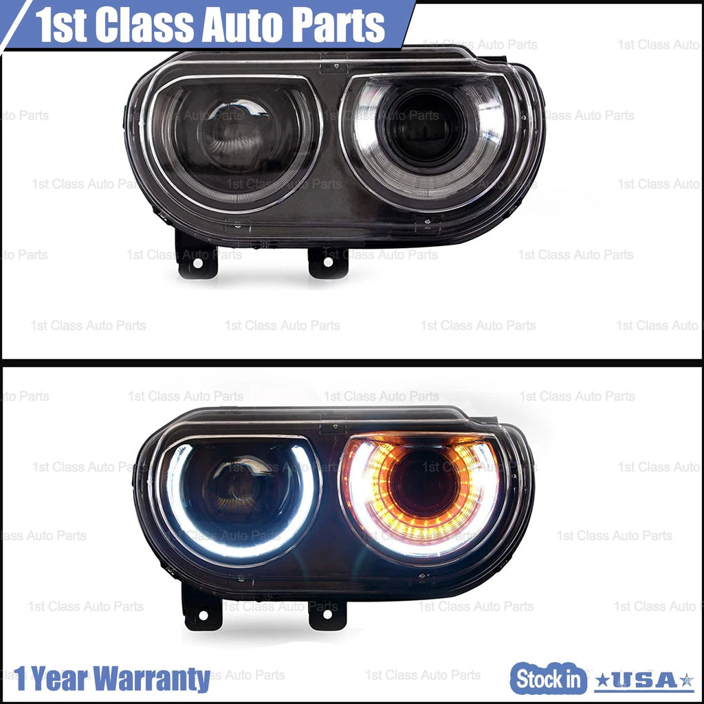 Halogen Headlight for Dodge Challenger (2015-2022)