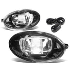Set of 2 Clear Lens LED Fog Lights for Honda Civic (2009–2013) & Accord (2008–2011)