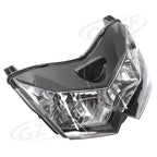 Front Headlight Assembly for Kawasaki Z1000 (2007–2009) Black Housing
