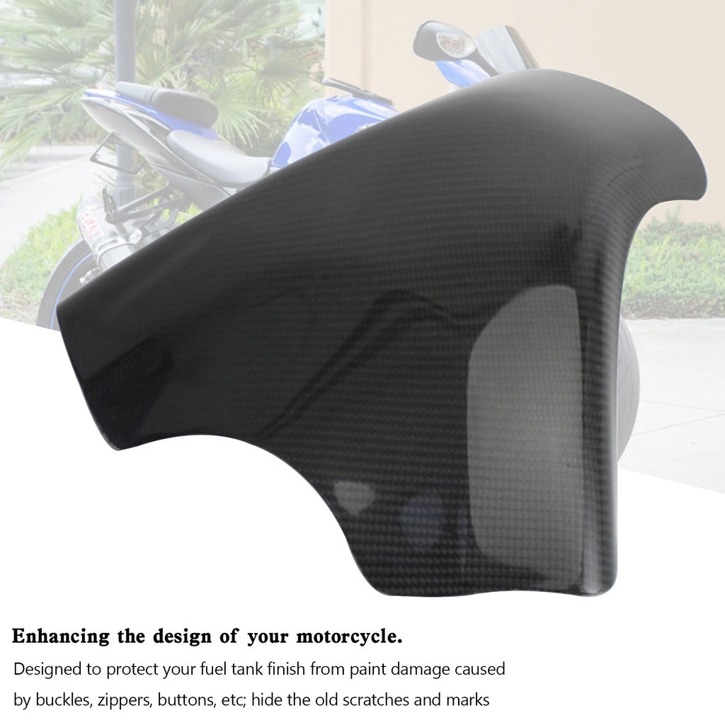 Carbon Fiber Tank Cover Fairing for Suzuki GSXR600 GSXR750 (2006–2007)