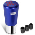 J2 Aluminum 6-Speed Manual Shift Knob for Universal Vehicles (Blue)
