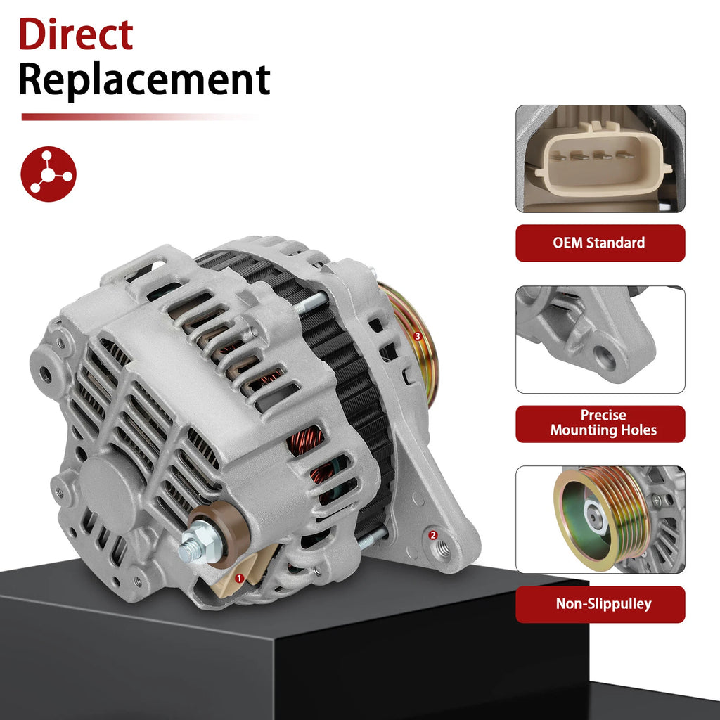 Alternator for Mitsubishi Eclipse Galant V6 (2000-2005)