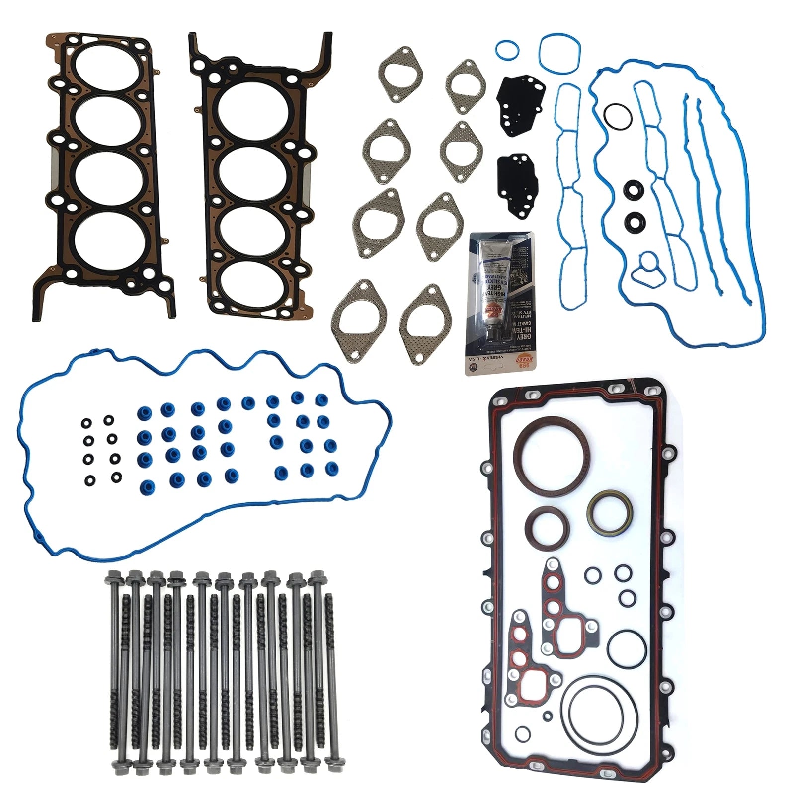 Full Gasket Set with Head Bolts for Ford Mustang 4.6L (2009–2010) T598328