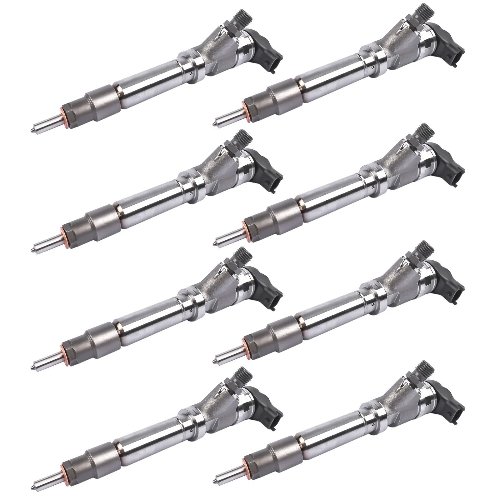 8pcs Diesel Fuel Injectors for Chevy Duramax Savana (2007–2010) 0445120082