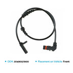 Front ABS Speed Sensor for Mercedes C250 C350 (2012–2015) 2049057900