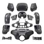 Fairings Body Kit for Harley Electra Glide (2014–2024) Gauntlet Gray Metallic