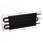 4 Row Remote Transmission Oil Cooler for Universal Applications