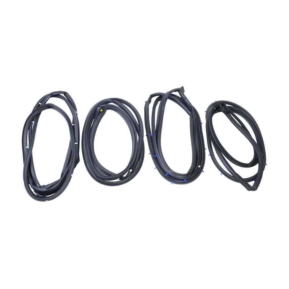 Set of 4 Door Weatherstrip Gaskets for Honda Civic (2006–2011)
