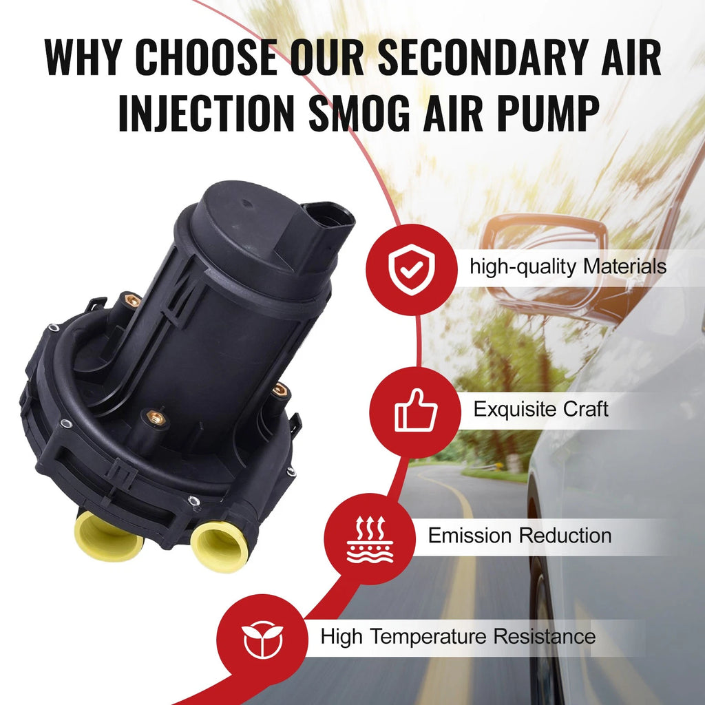 Secondary Air Injection Pump for VW Golf Beetle Passat Audi A4 A6 (1998–2006)