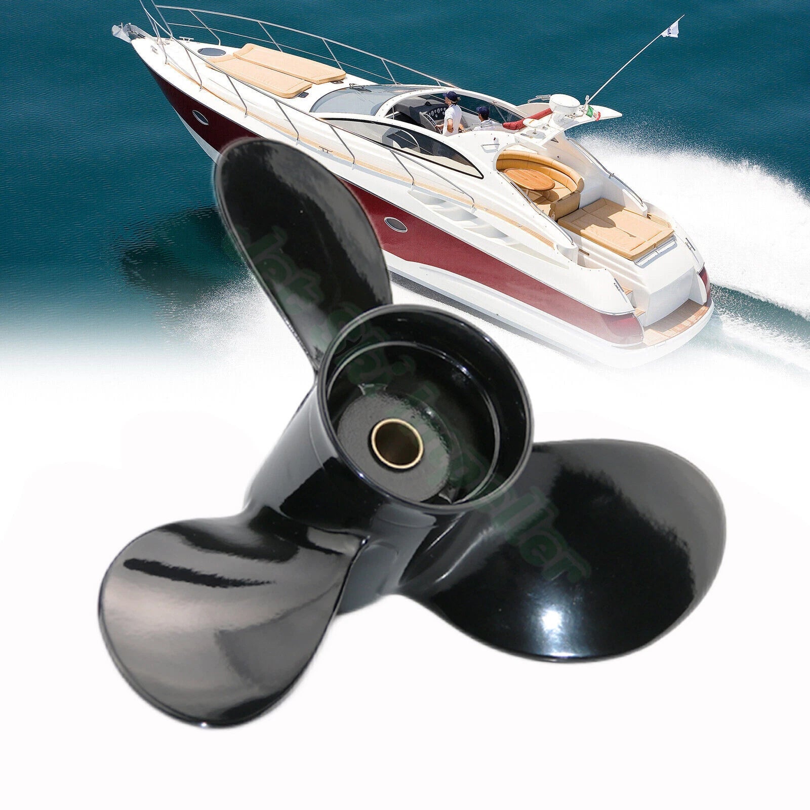 8.9 x 10 Boat Propeller for Mercury Tohatsu Nissan Outboard (8-9.9HP) 3B2B64519-1