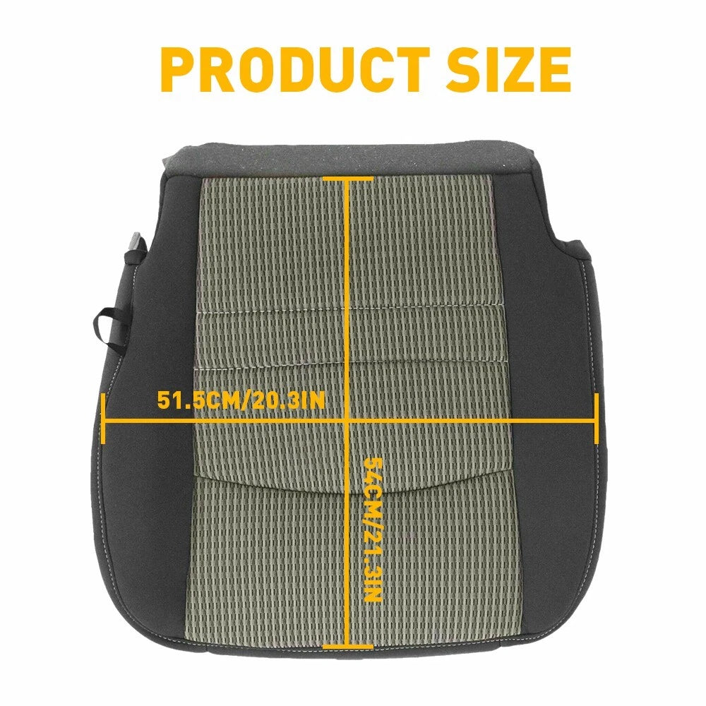 Driver Bottom Cloth Seat Cover for Dodge Ram 1500 (2009–2012)